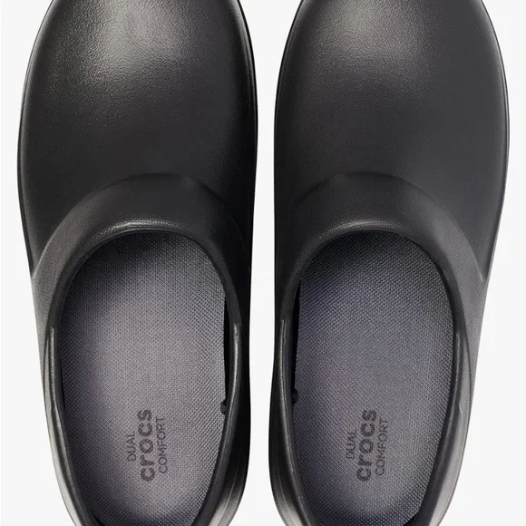 Women's Black Clogs/Crocs Women’s Neria Pro II Clogs, Slip Resistant Work Shoes - Picture 3 of 5